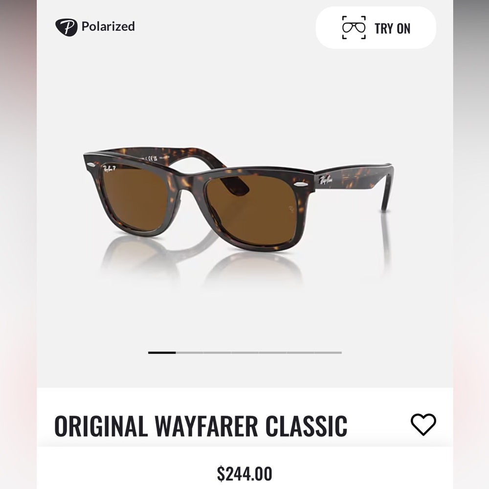 Ray-Ban Original Wayfarer Classic Polarized Sunglasses